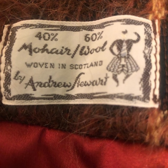 Vintage Andrew Stewart Mohair/ wool cape - Picture 7 of 16